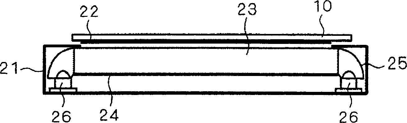 Planar light source device and display device using the same