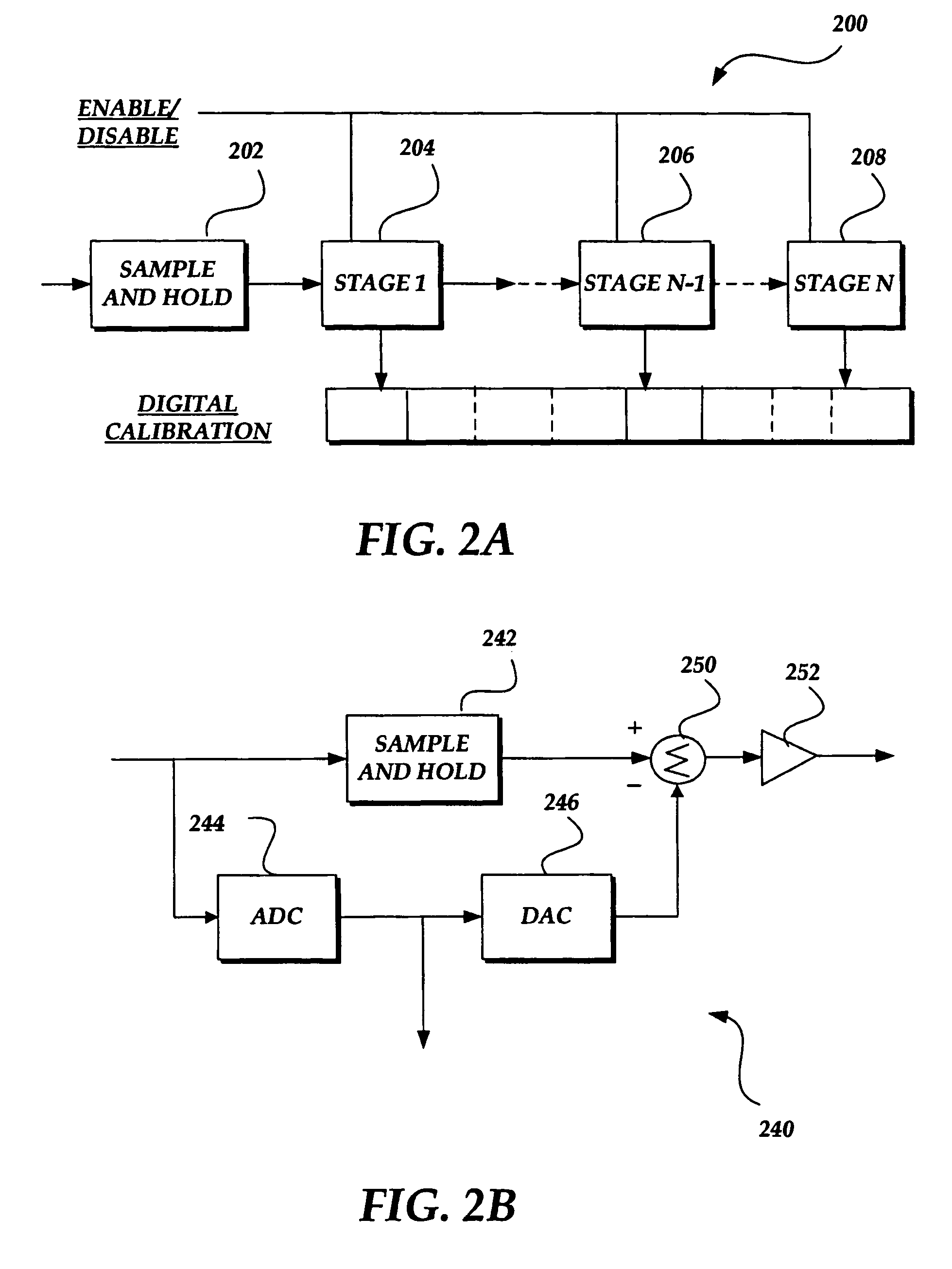 Analog to digital converter with power-saving adjustable resolution