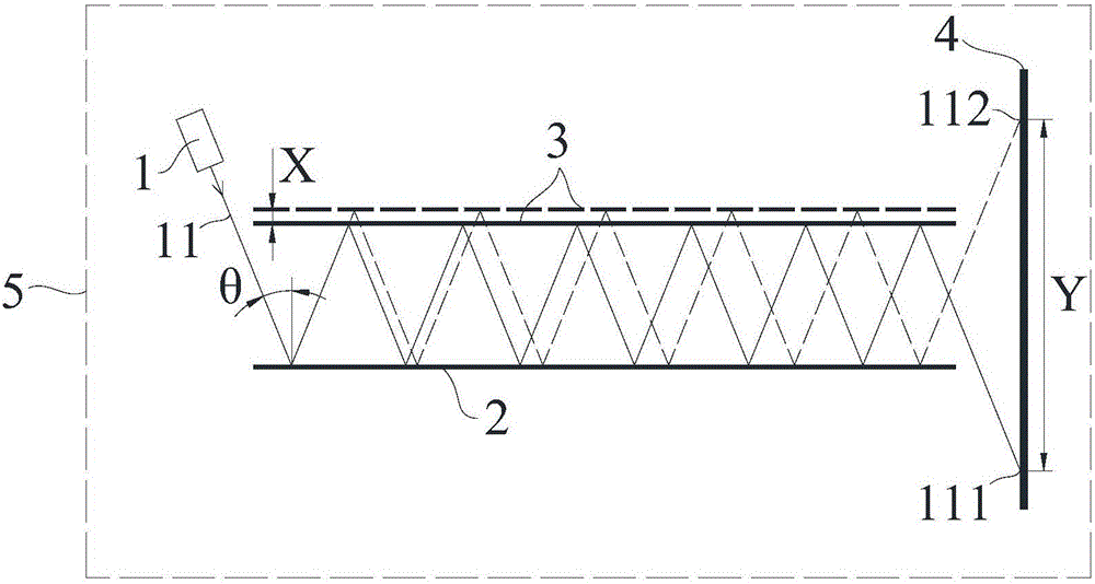 Novel small measuring range ultrahigh precision displacement sensor and measuring method