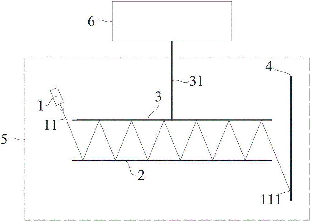 Novel small measuring range ultrahigh precision displacement sensor and measuring method