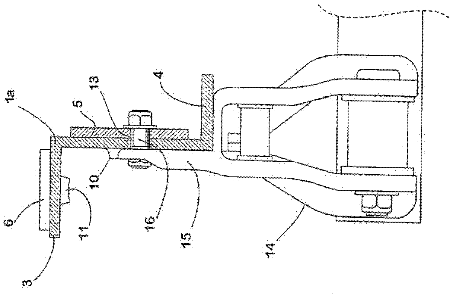 Utility vehicle chassis and method for manufacturing a profile longitudinal beam for a utility vehicle chassis of said type