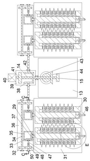 Chemical raw material grinding-mixing device