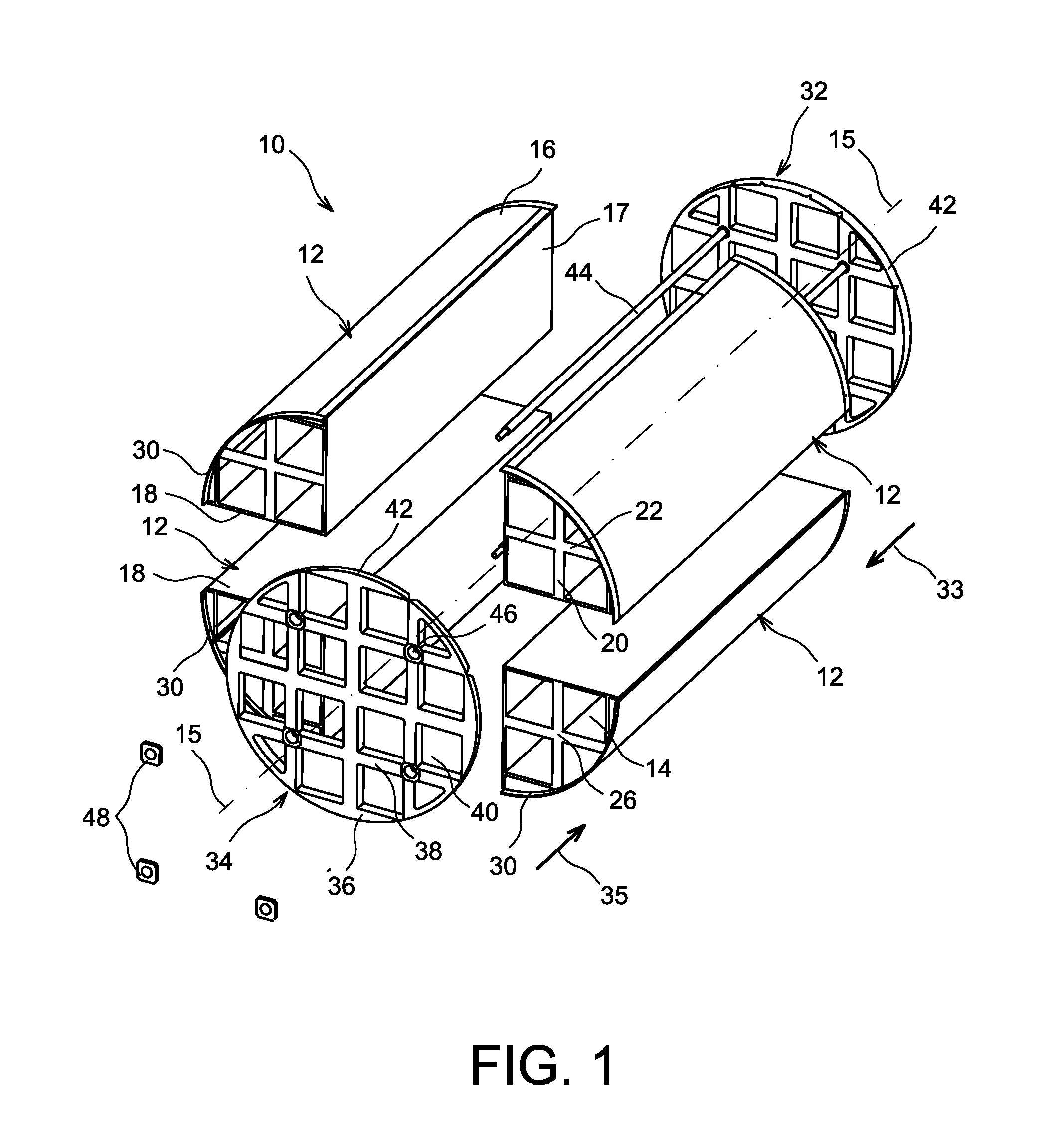 Container for transporting and/or storing radioactive materials