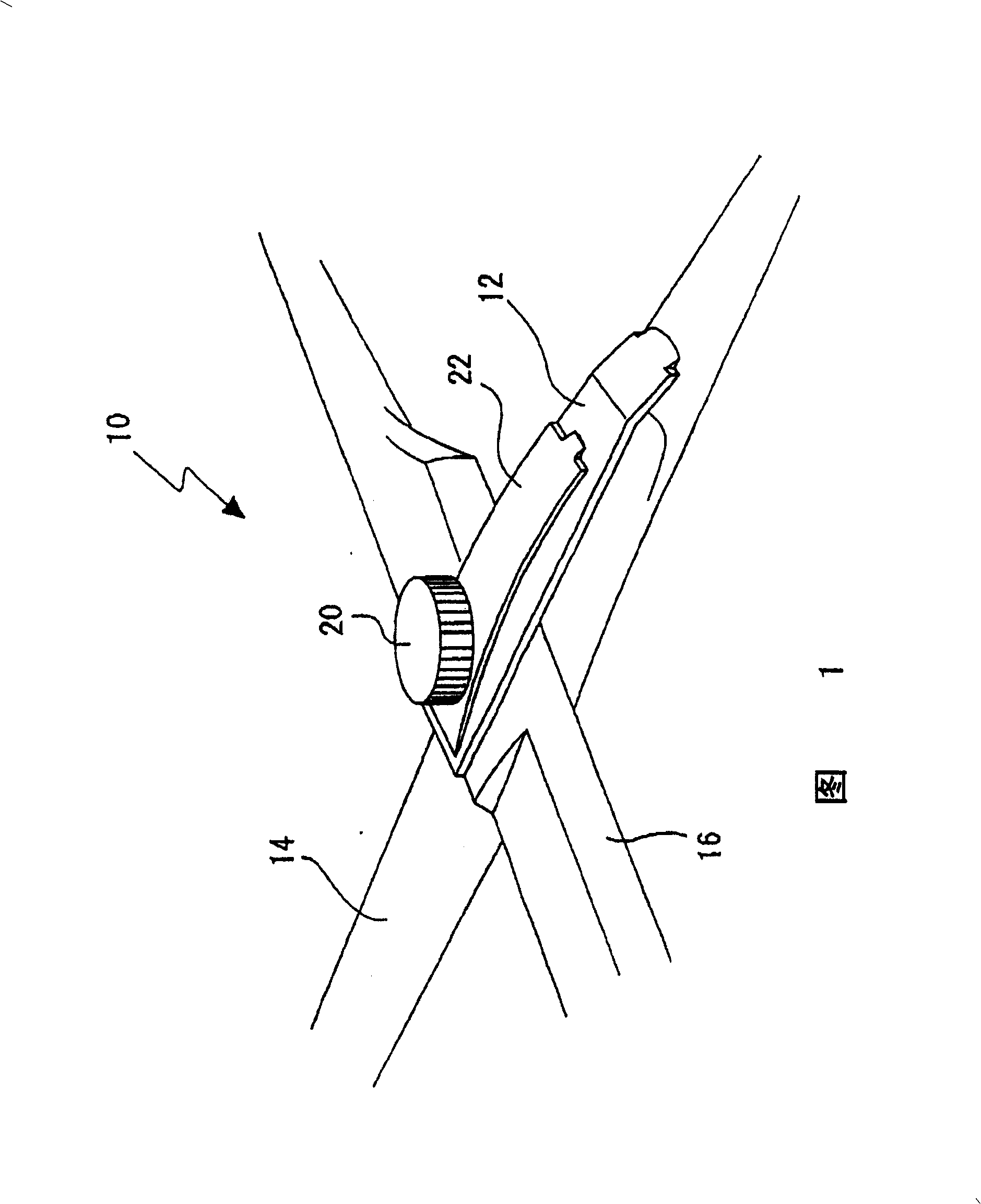 No- wear scissors for hair cut and the like application occasions