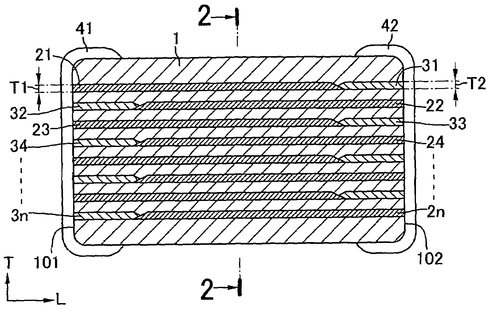 Multilayer electronic component and manufacturing method thereof