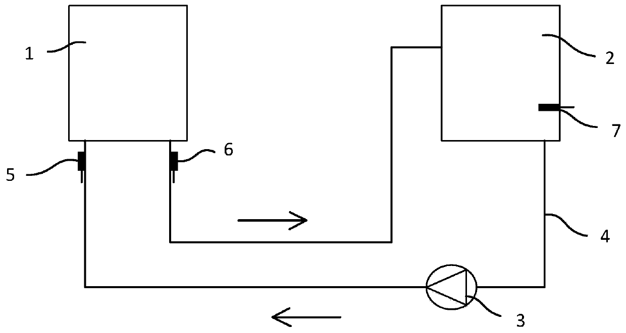 Water circuit abnormality detection method and detection system of air energy water heater