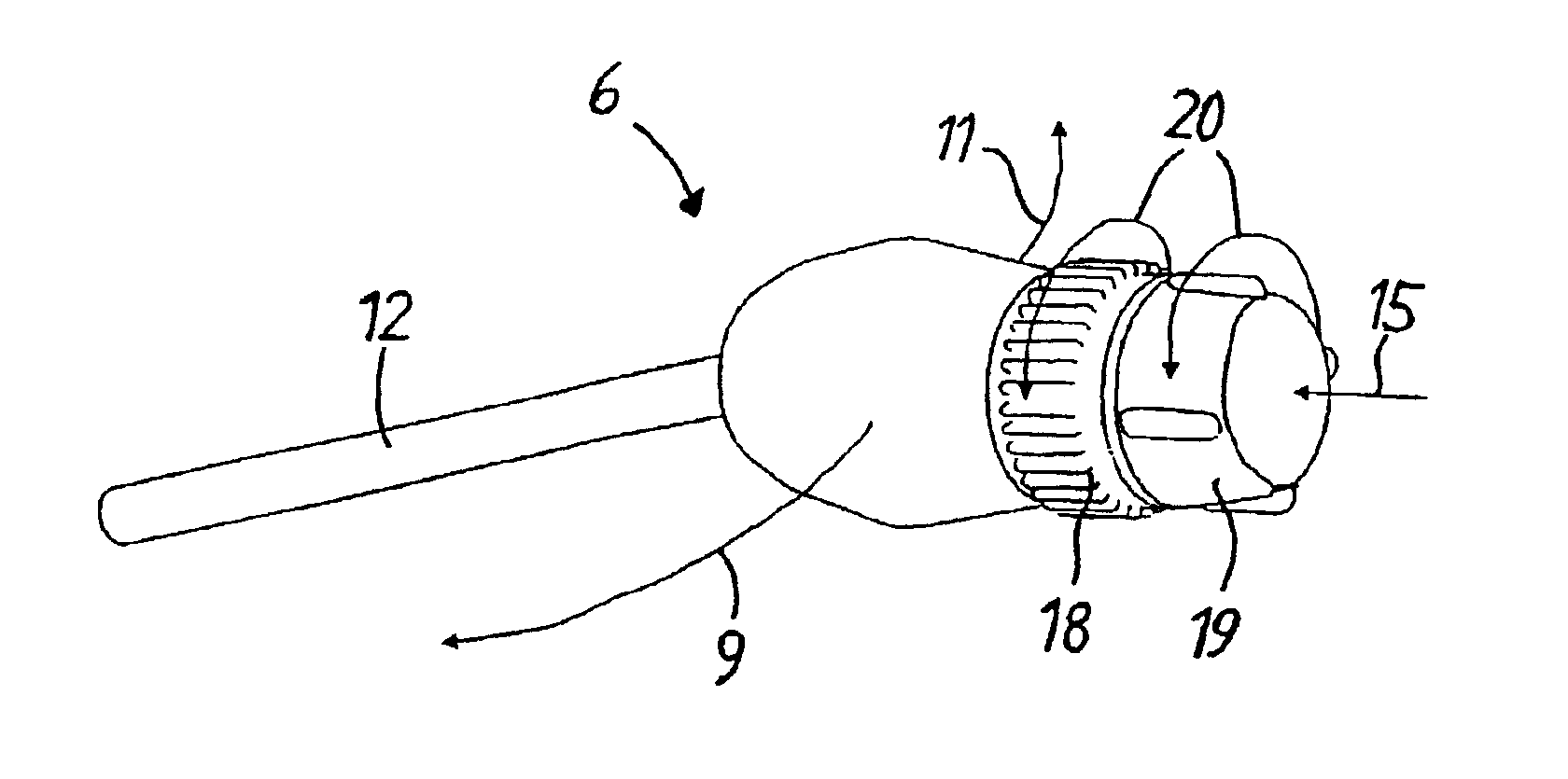 Control arrangement for a vehicle