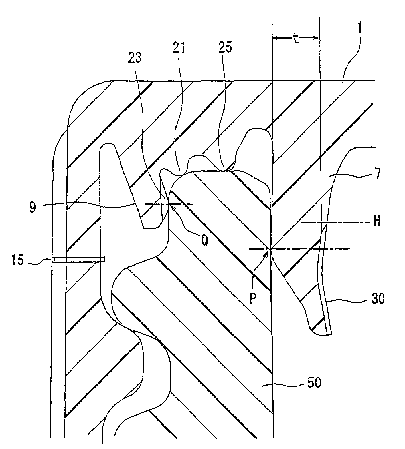 Plastic cap featuring excellent sealing and venting