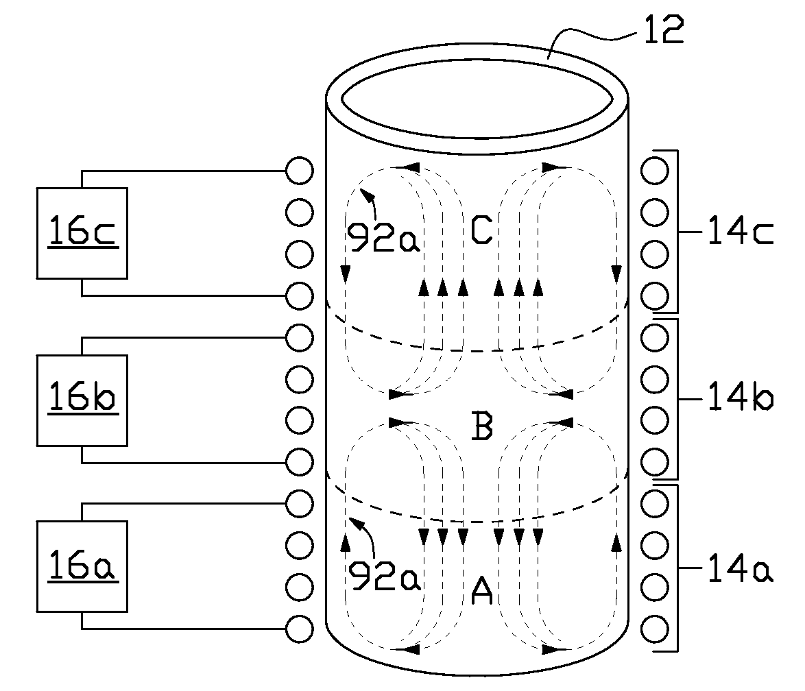 Melting and mixing of materials in a crucible by electric induction heel process