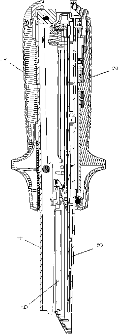 Safety device of linear cutting anastomat for surgery