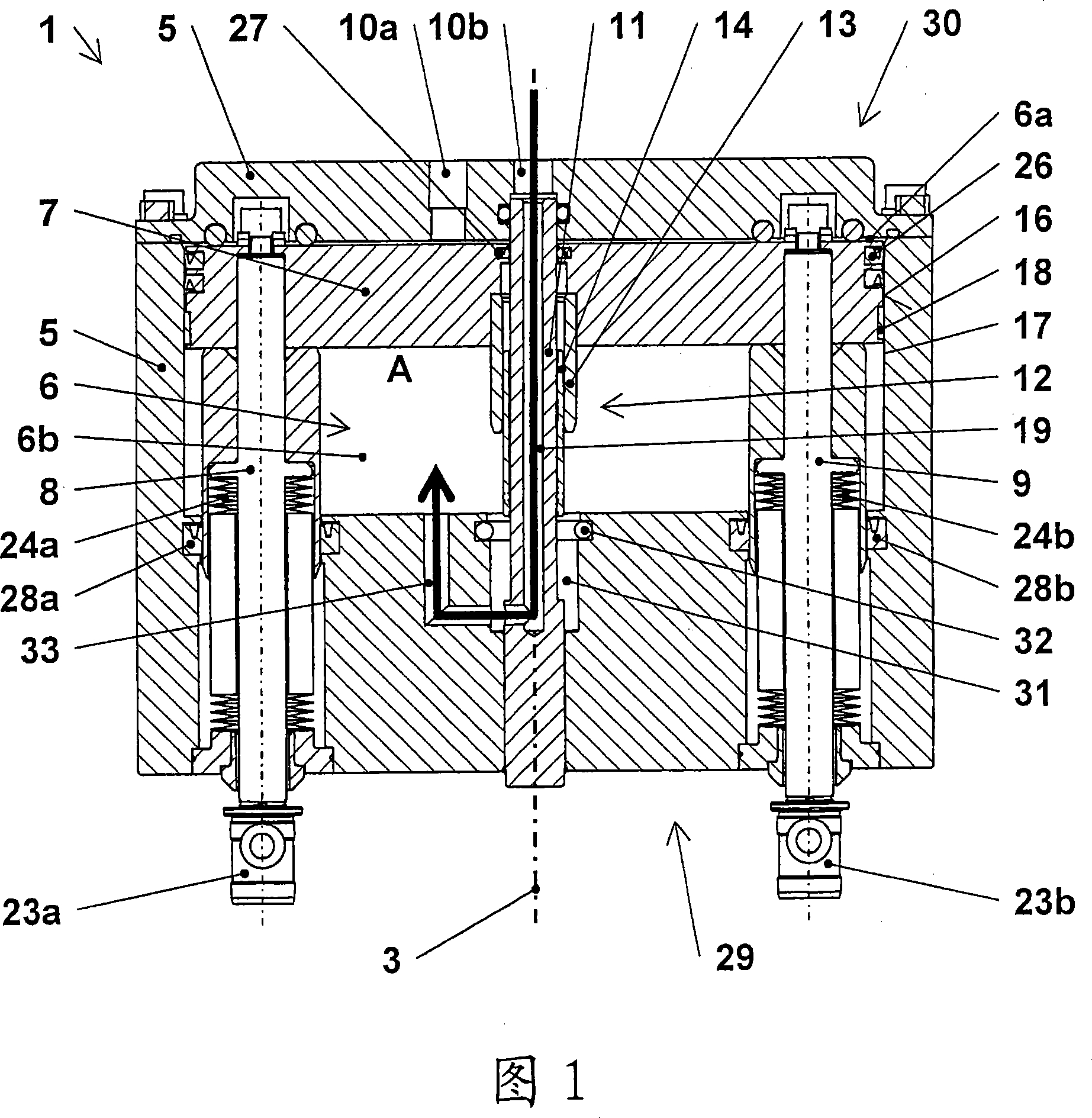 Vacuum valve drive