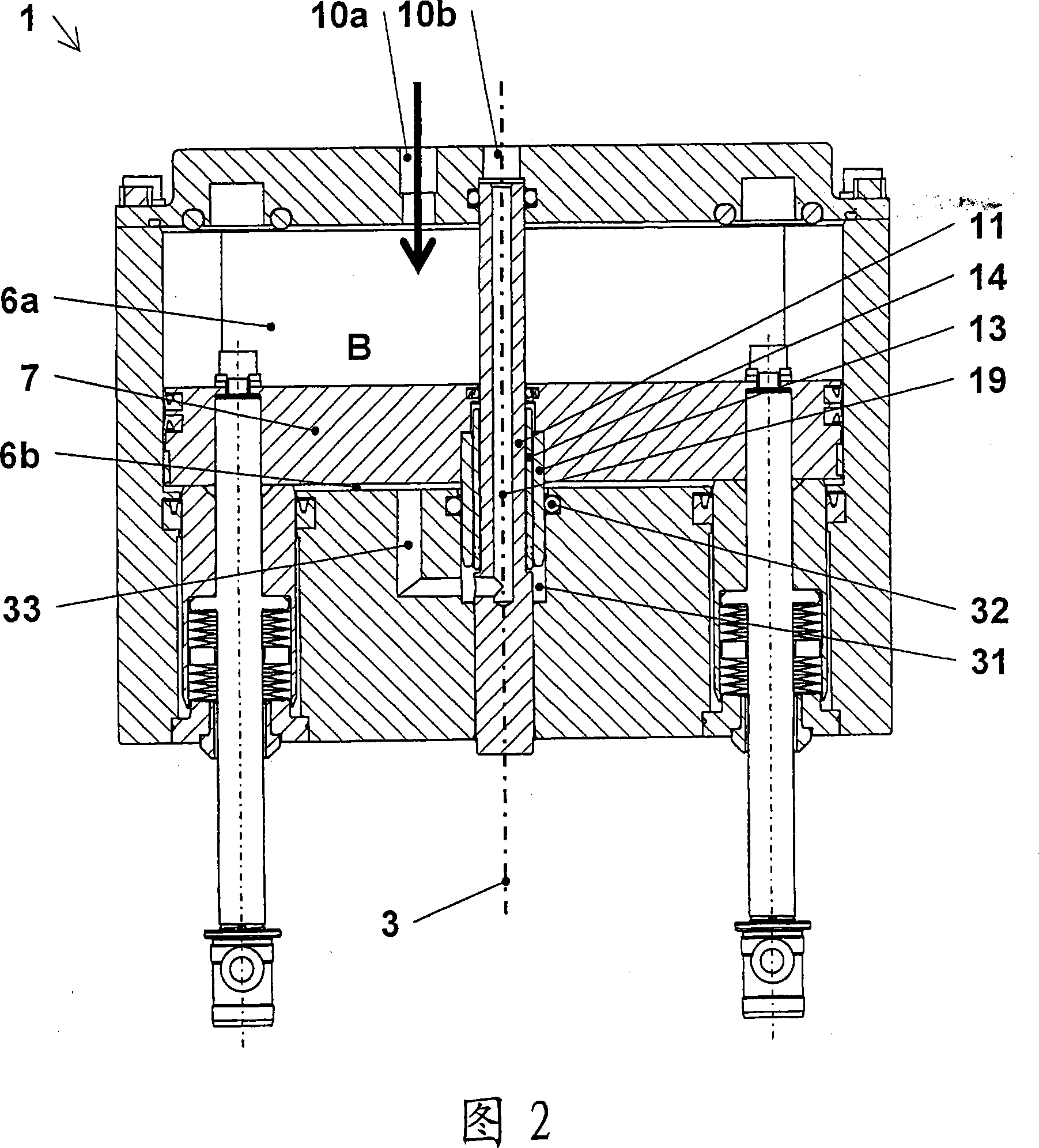 Vacuum valve drive