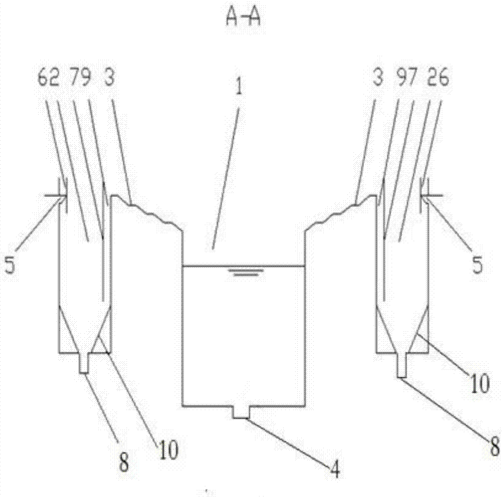 A method and system for treating seawater aquaculture wastewater in high-level ponds