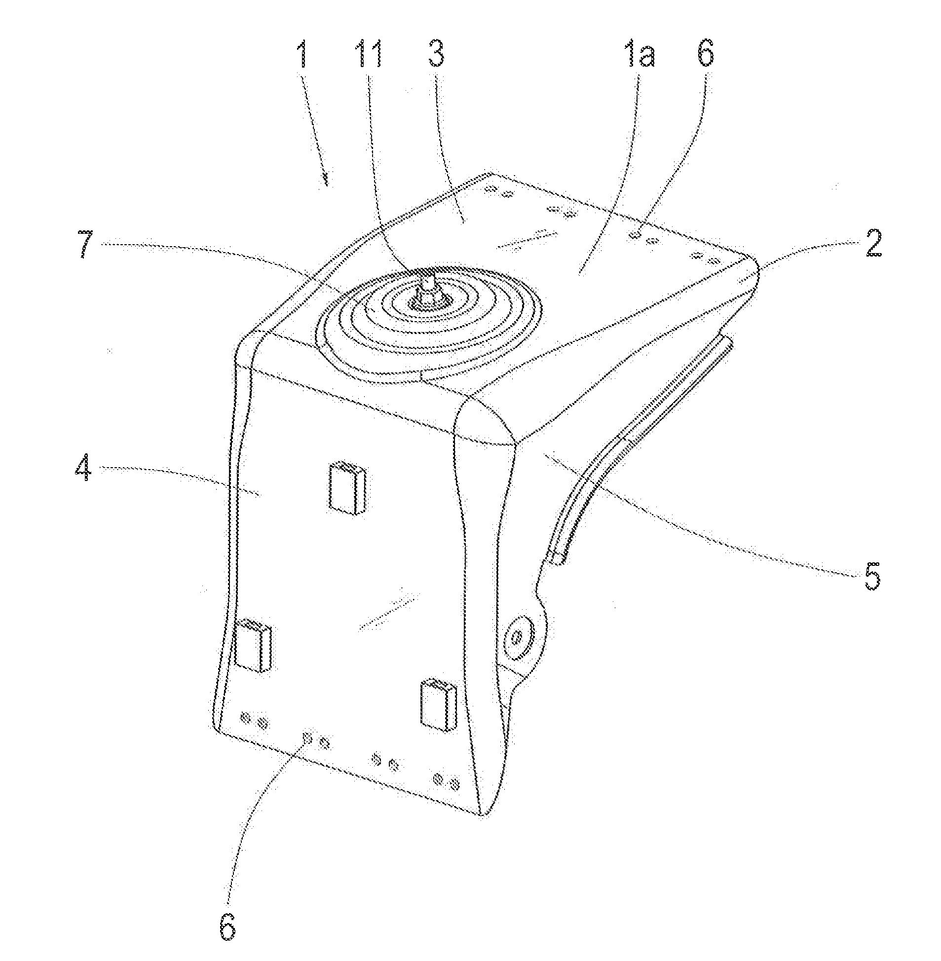 Holder for a suspension strut