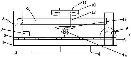 Plate cutting machine