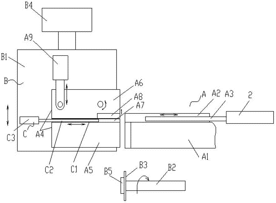 Tubular workpiece grooving machine and machining process thereof