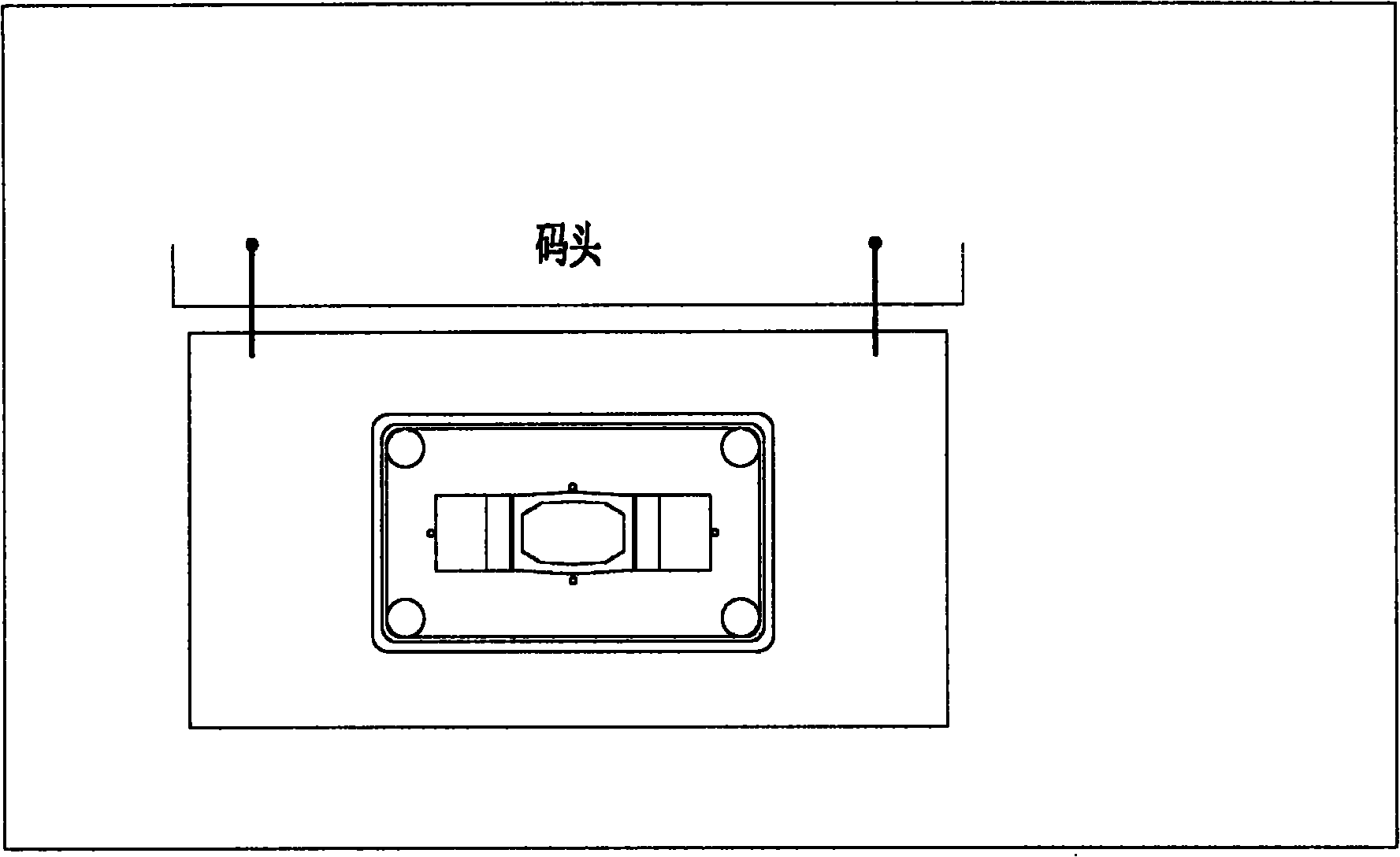 Bridge prefabricated foundation and bed-burying method thereof