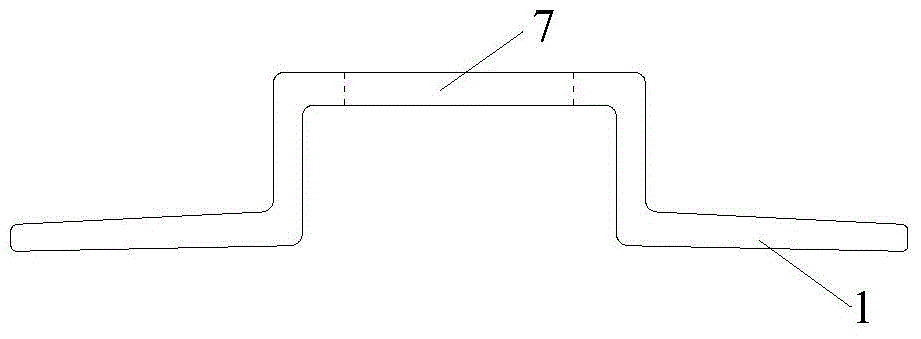 Mine-used anchoring steel belt and roadway roof bolt support method