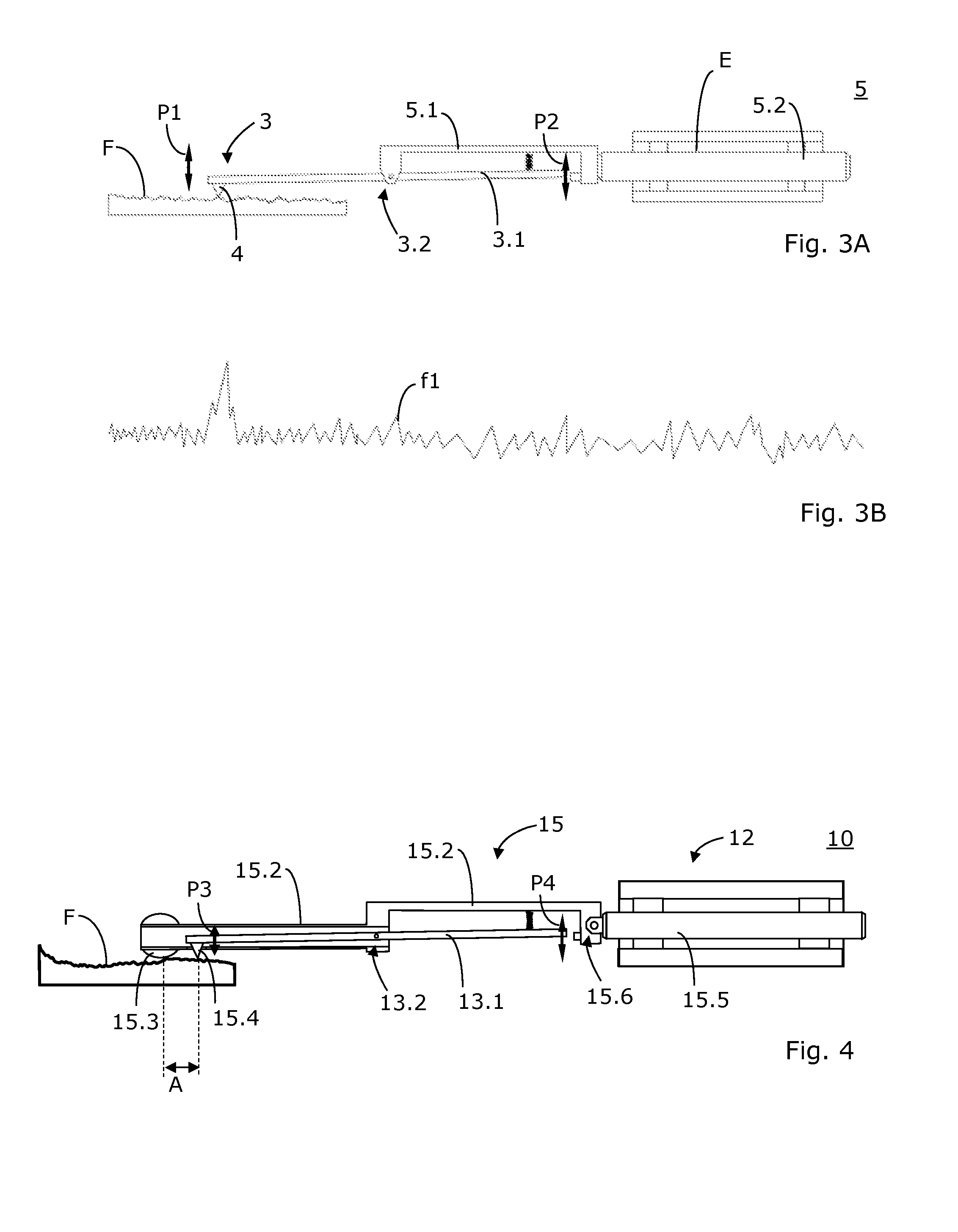 Apparatus having a roughness measurement sensor and corresponding methods