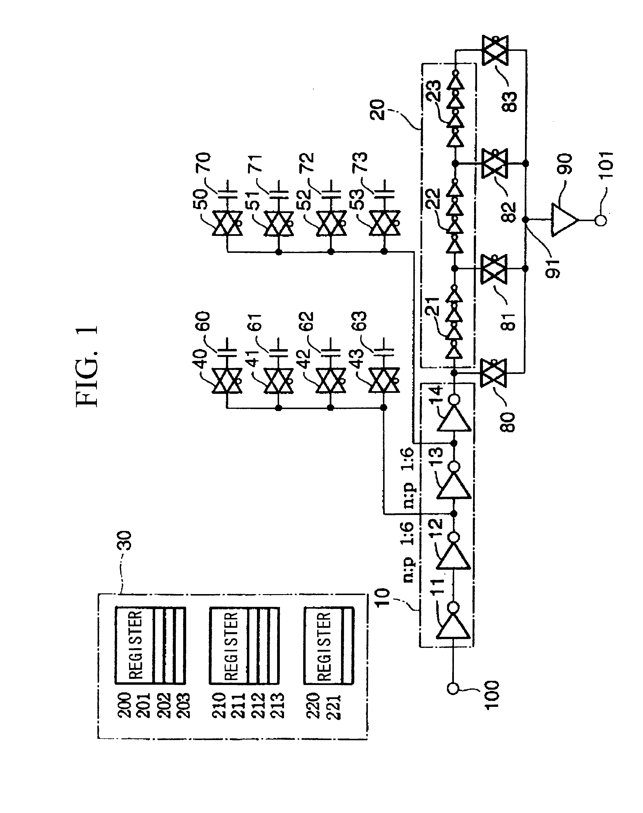 Delay adjustment circuit and a clock generating circuit using the same