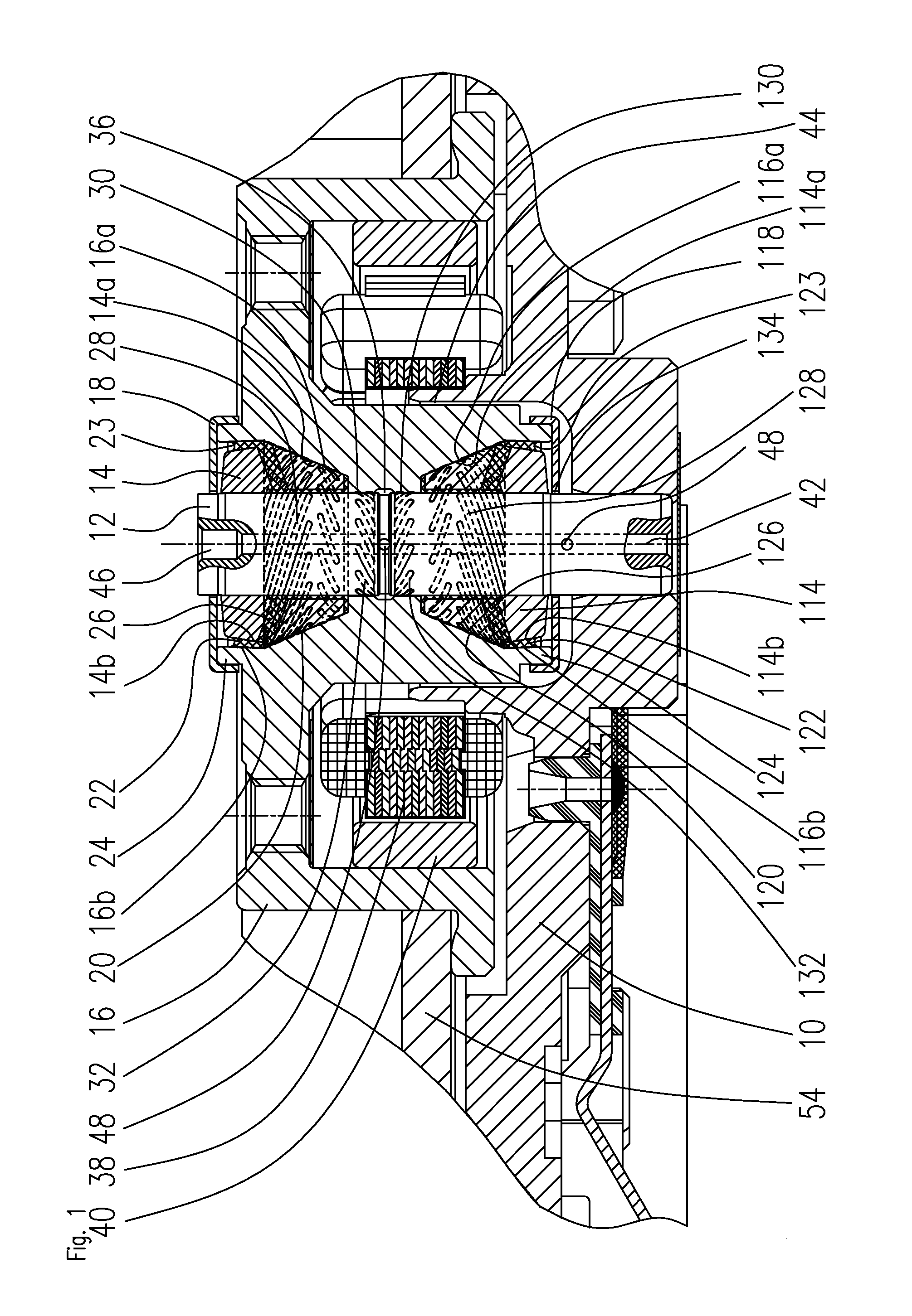 Fluid dynamic bearing system