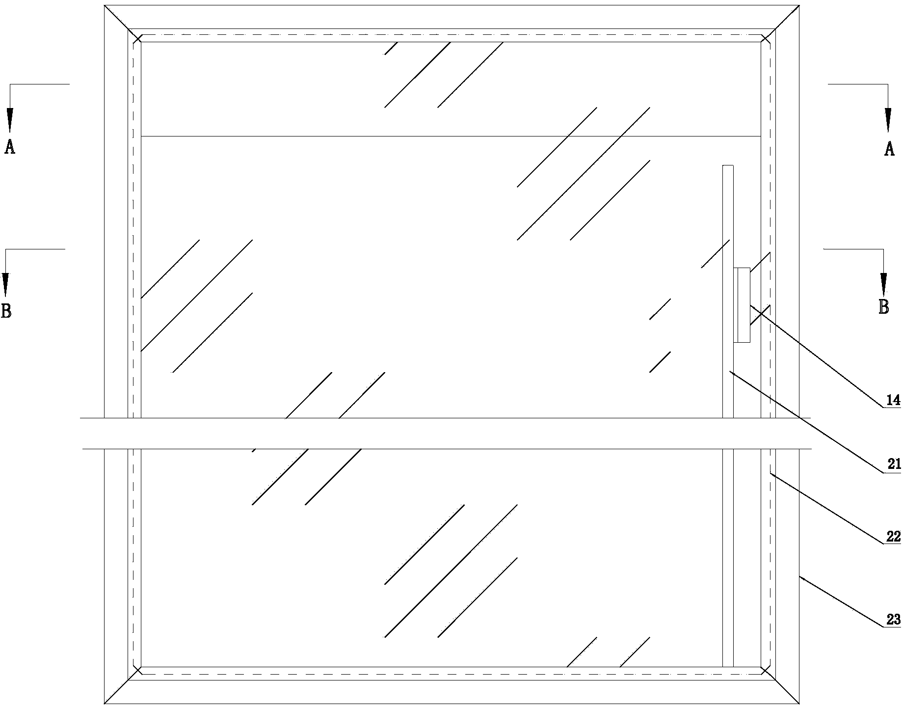 Integrated energy-saving window internally provided with sun-shading roller shutter