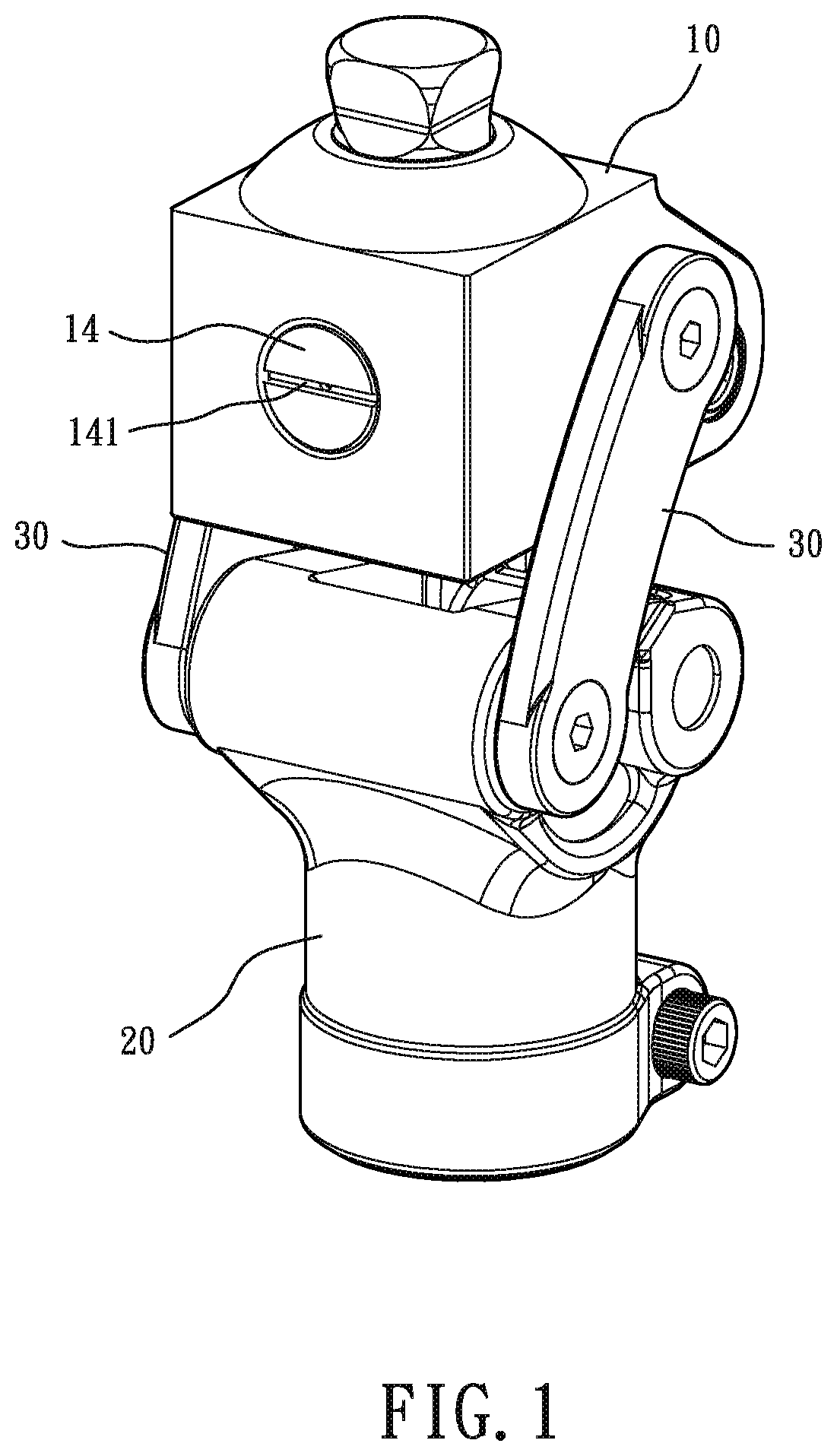 Knee joint structure