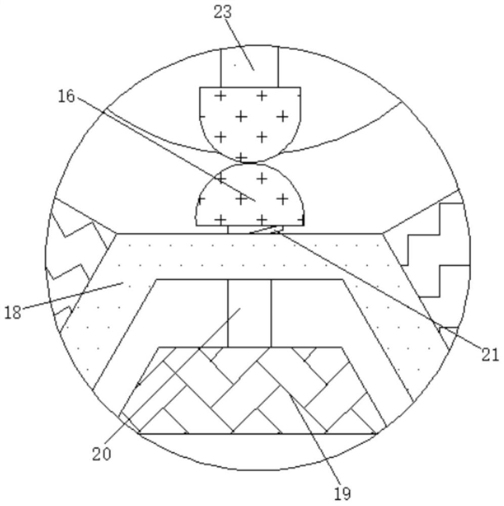 Sludge extrusion device capable of preventing non-uniform sludge distribution from affecting drying effect