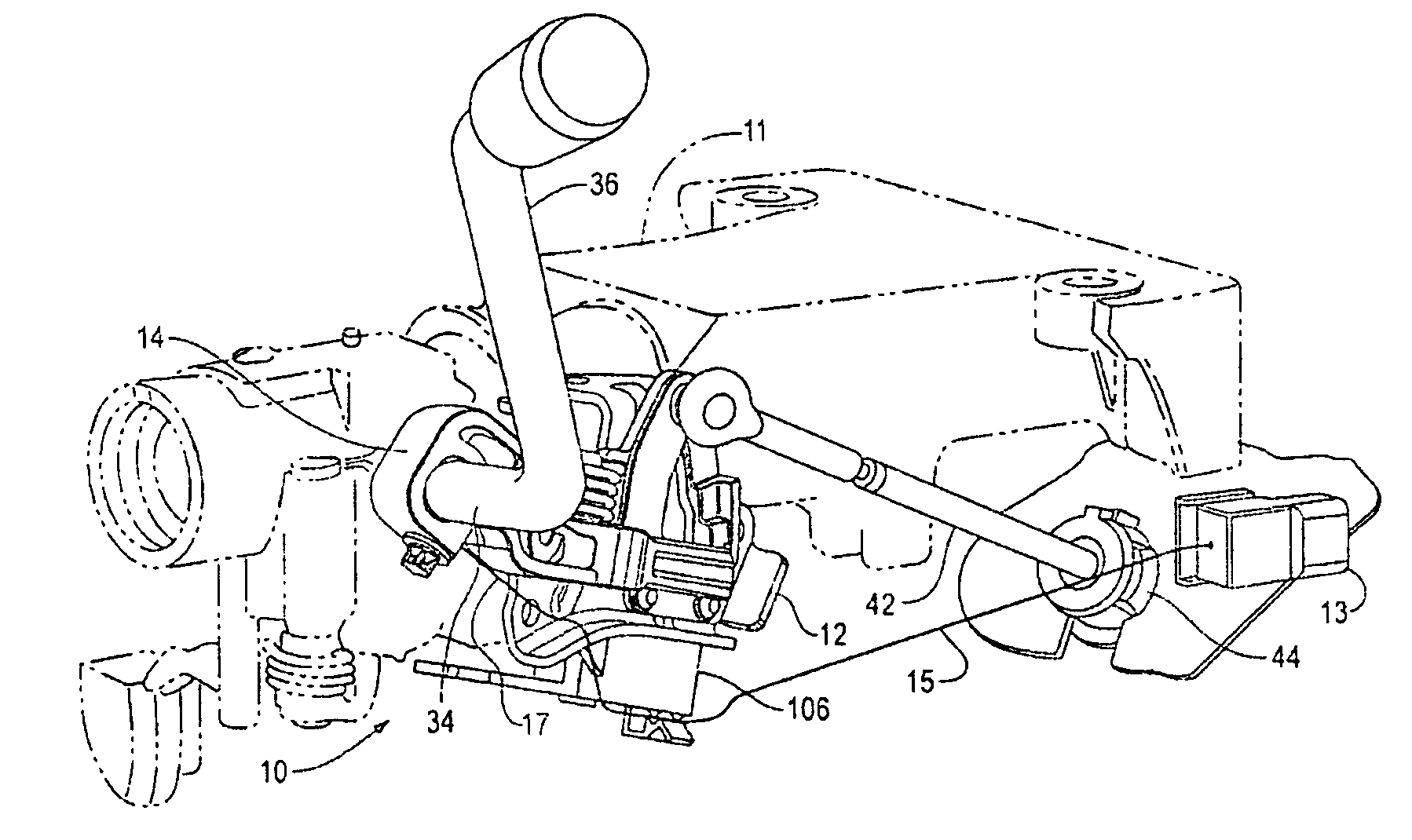 Vehicle shift module assembly