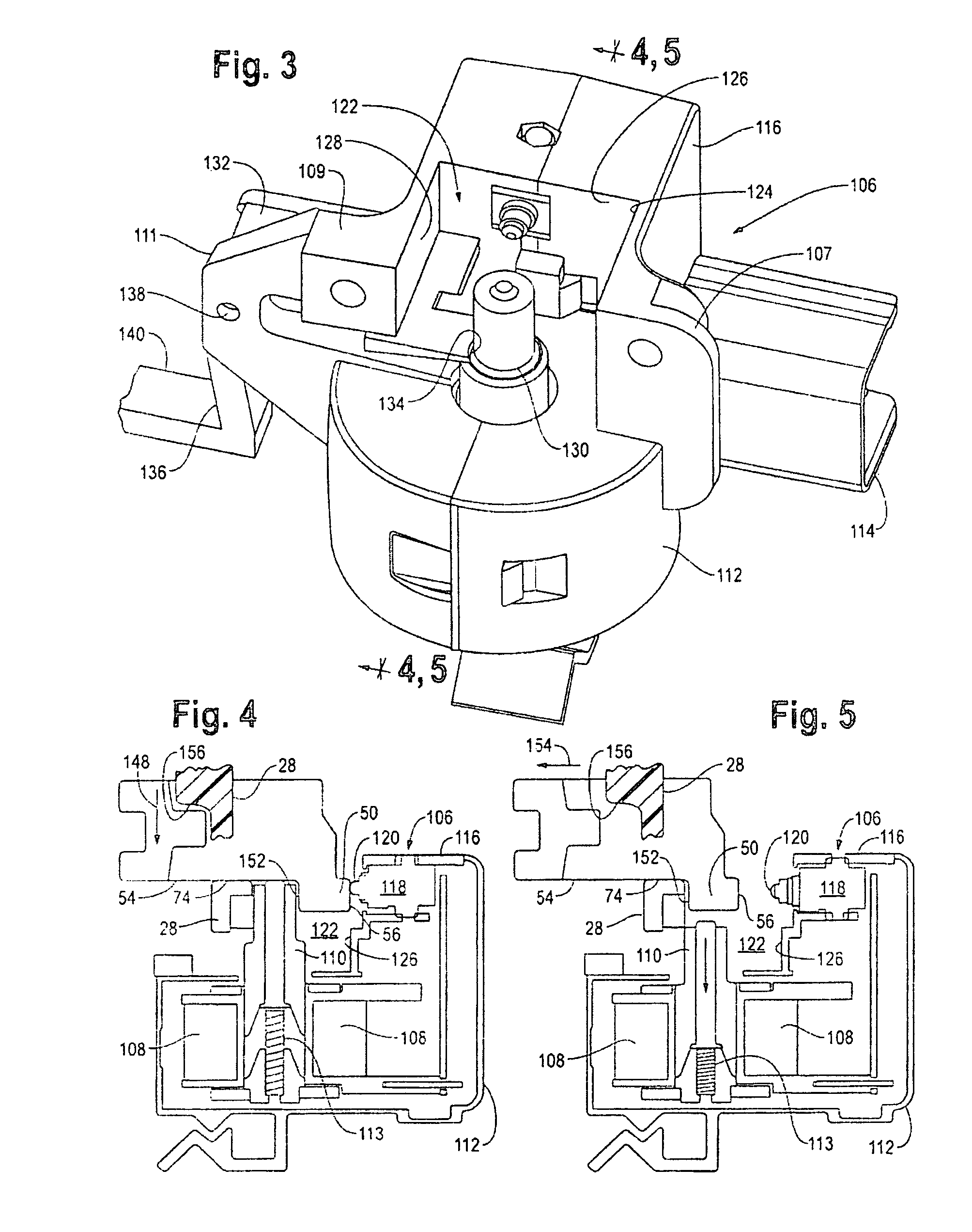 Vehicle shift module assembly