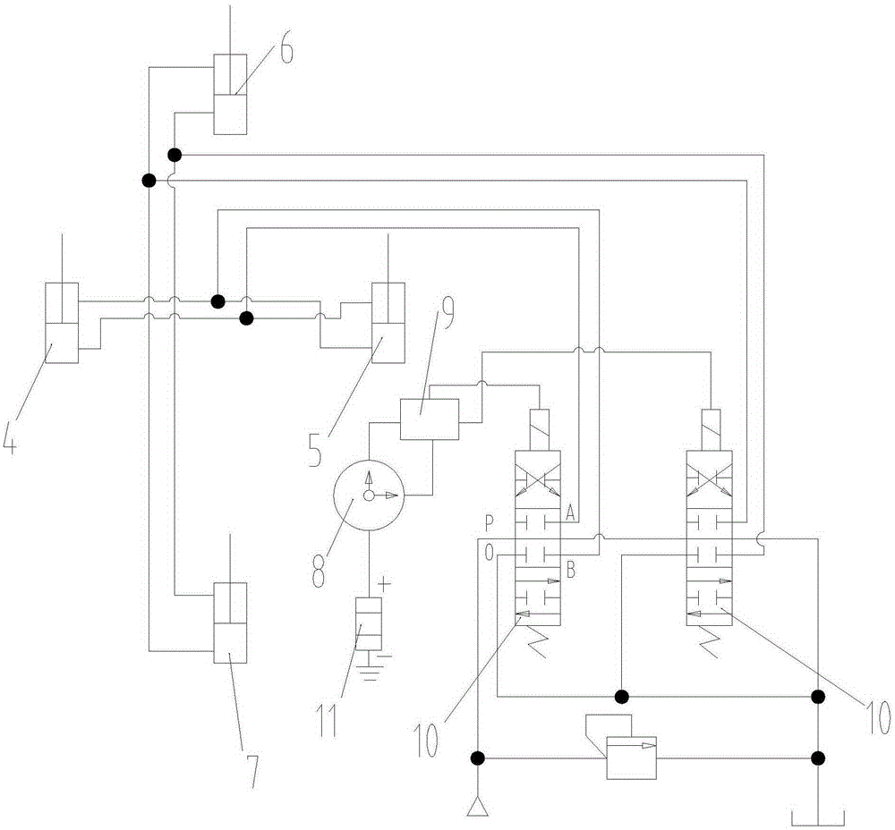 Universal leveling device for vehicle body