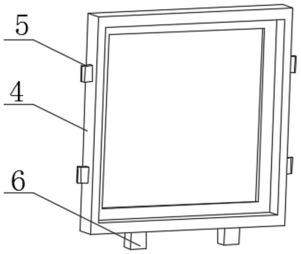 Assembled galvanized frame