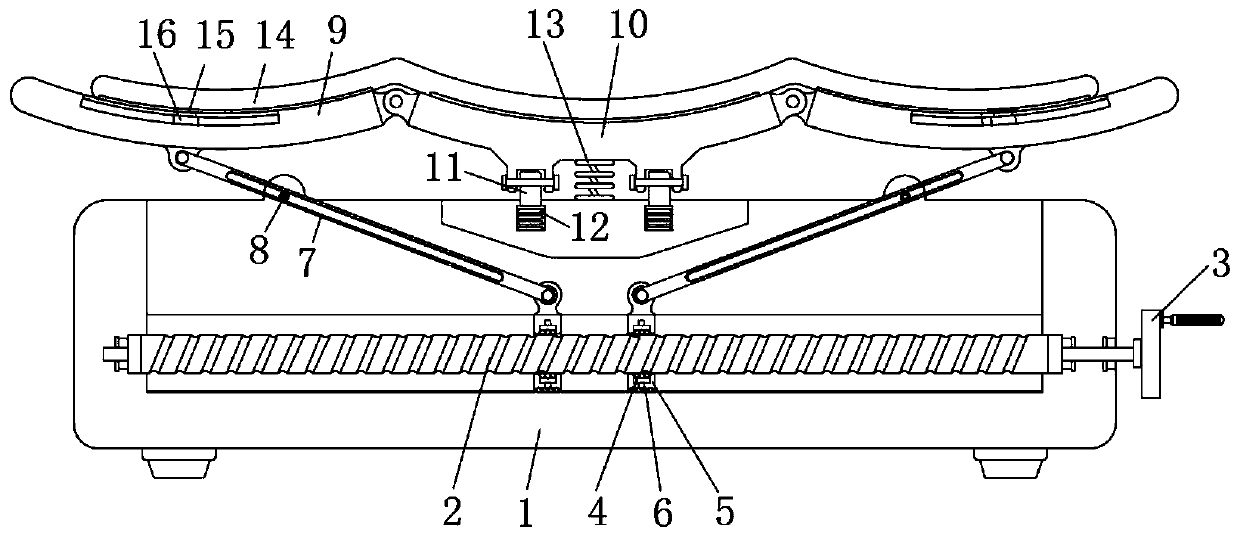 Traditional Chinese medical science physiotherapy device for treating cerebrovascular diseases through Tongli Shuji acupuncture