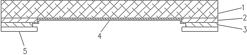 Method for fabricating white OGS touch screen