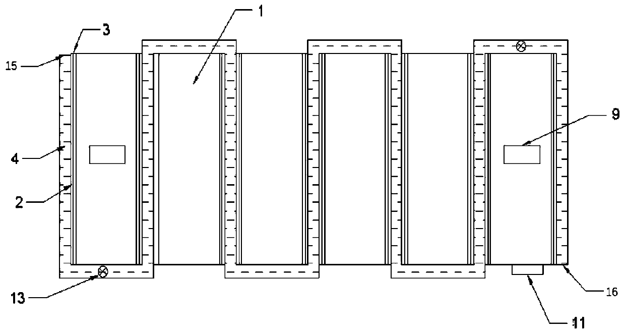 Low-energy-consumption thermoelectric power generation battery heat dissipation and preservation system and application