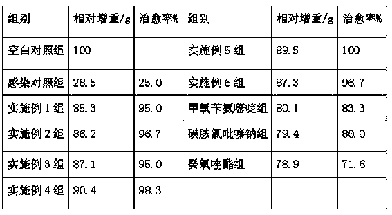 Compound anti-coccidiosis medicine