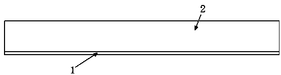 Damping board based on negative poisson ratio structure