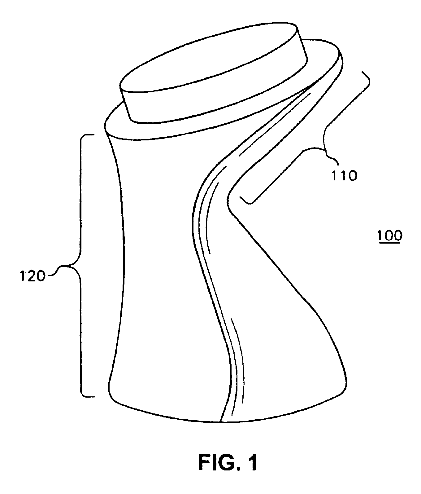 Parison and blow molding method for bottle having undercut