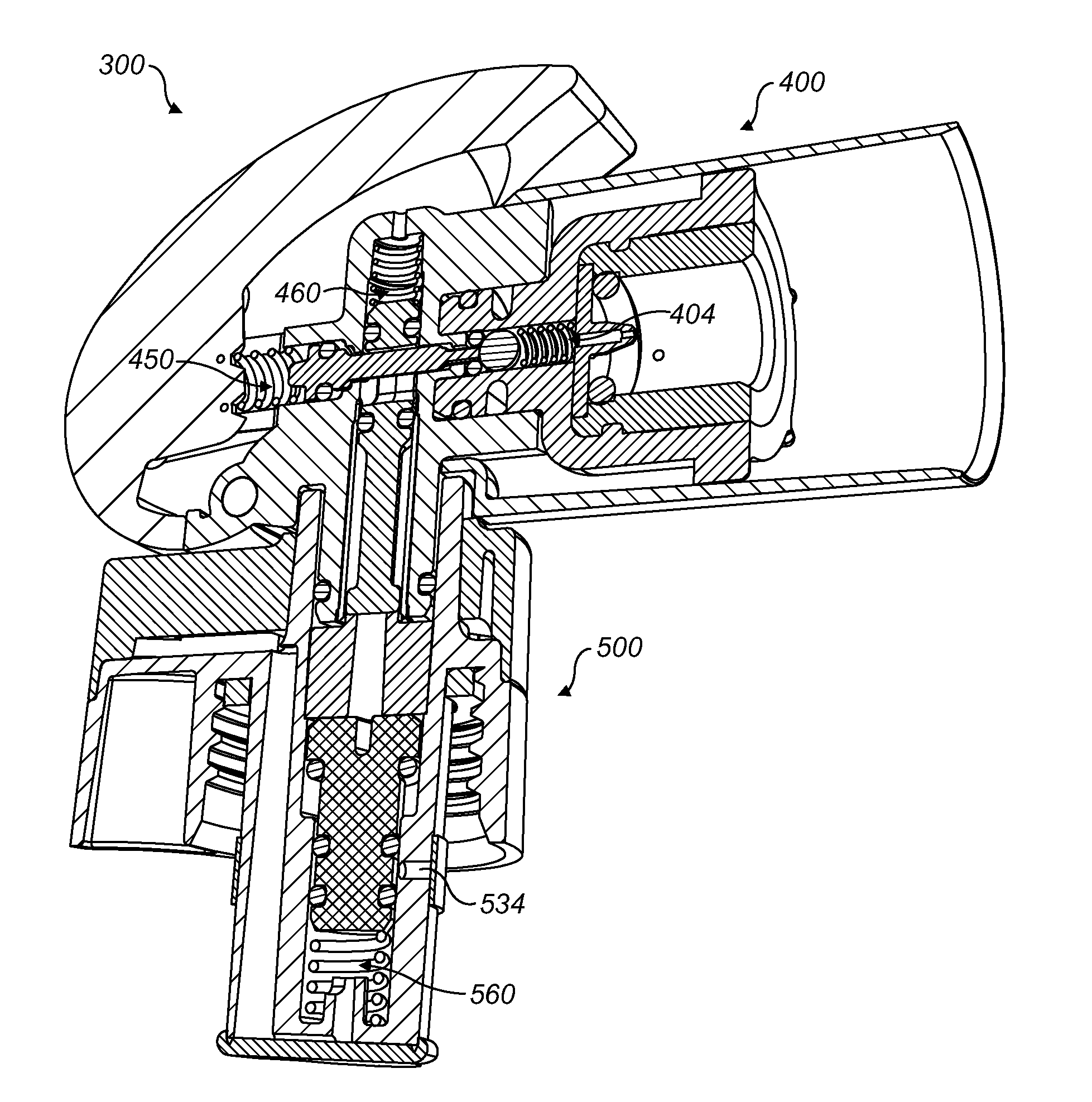 Carbonating device, method of use, and related discharge and cap assemblies