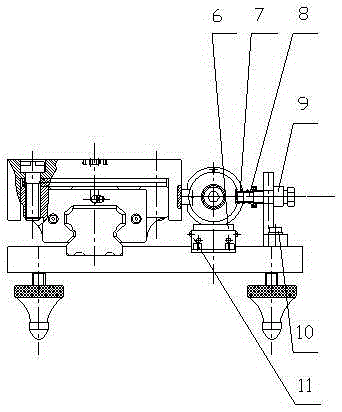 Ultrasonic high-precision linear displacement device