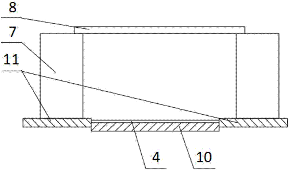 Preparing method for interlayer compounding gradient-controllable complex part and special device