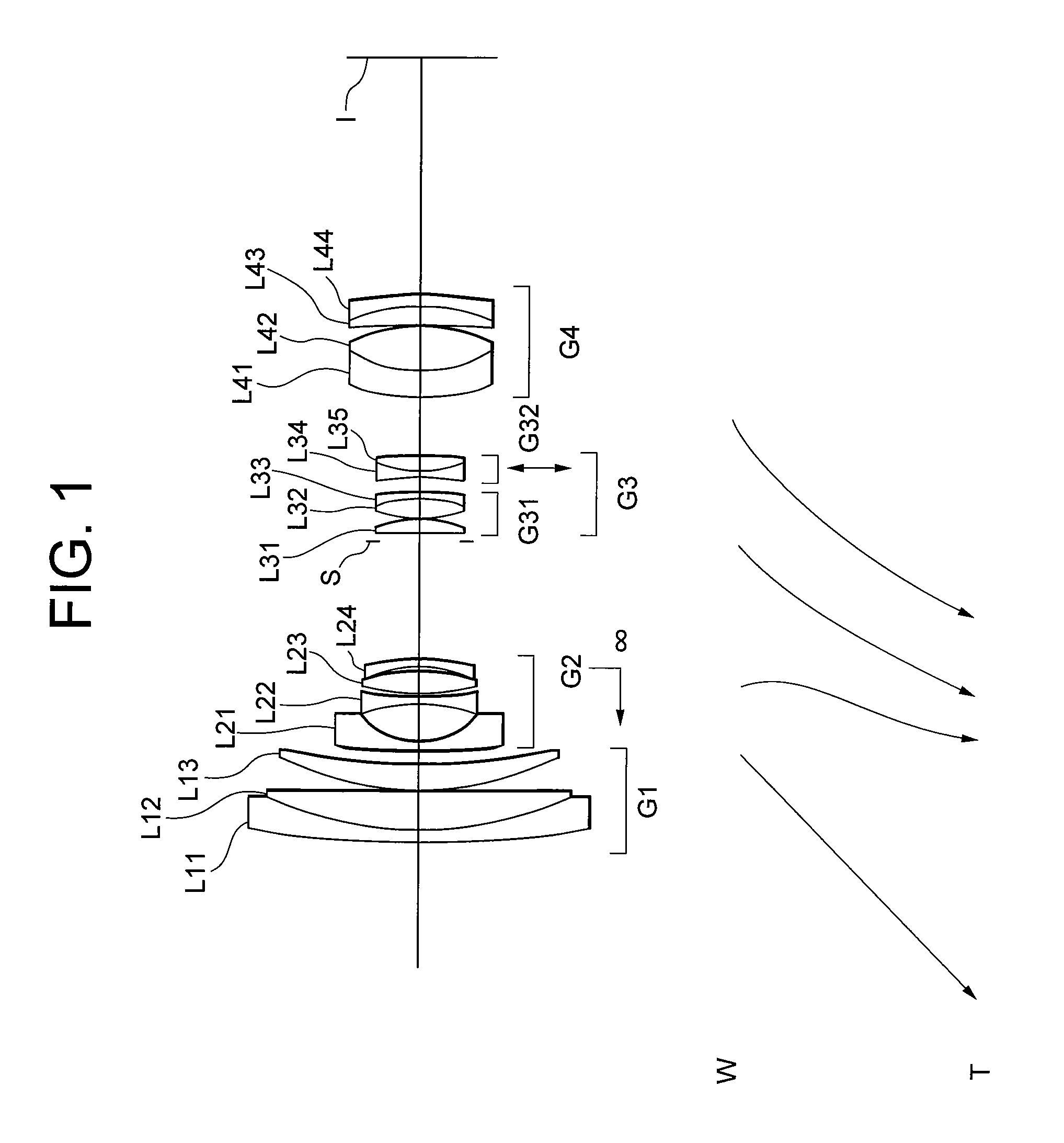 Zoom lens system, imaging apparatus, method for vibration reduction, and method for varying focal length