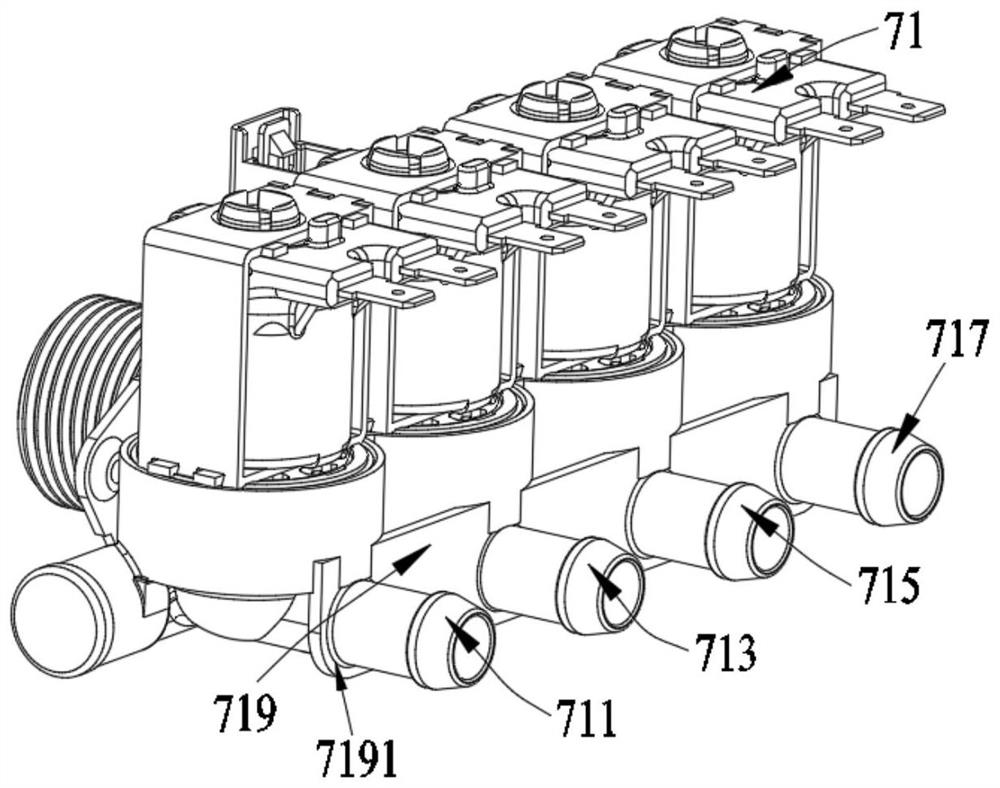 Heat pump type washing and drying all-in-one machine