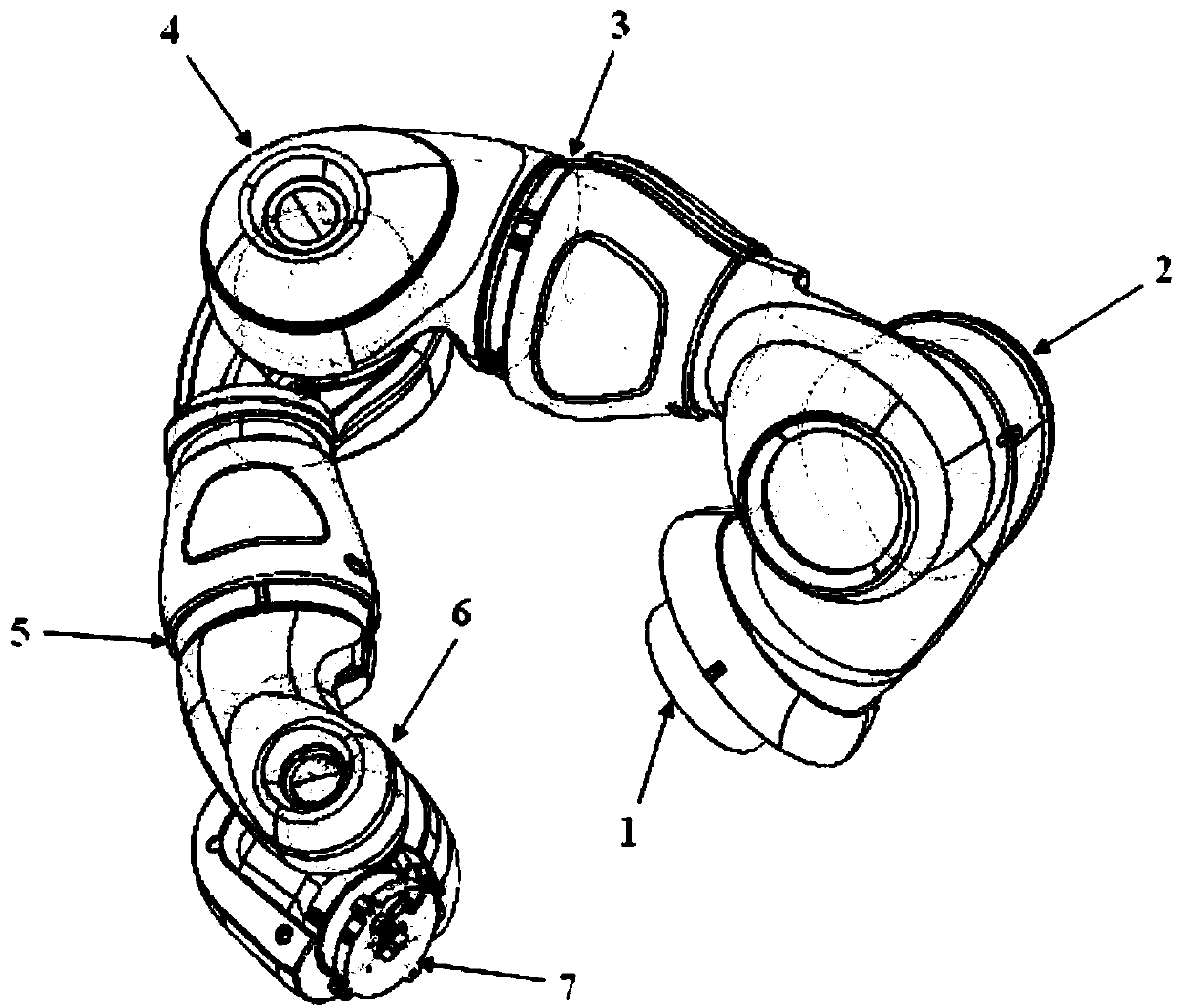 Method for obtaining and verifying kinematic parameters of industrial robot based on space vector method