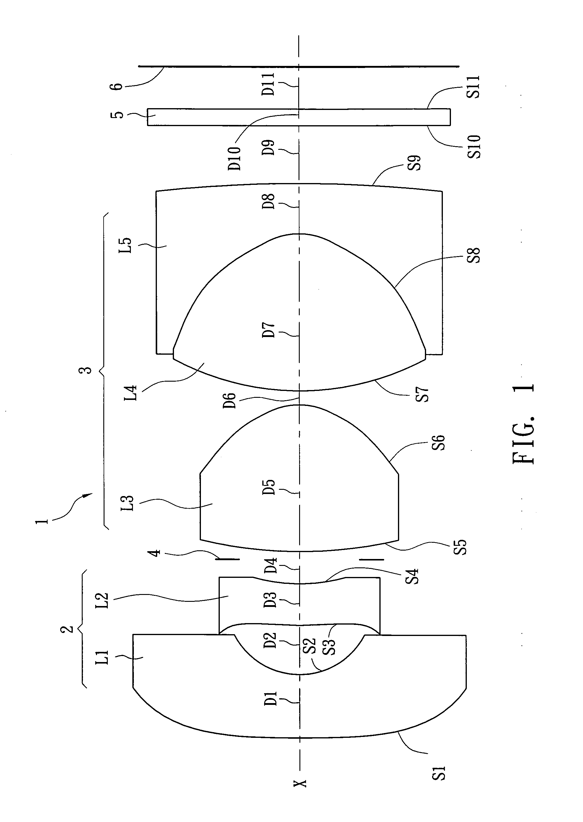 Five-lens image lens system