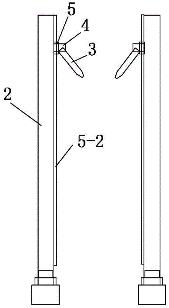 Electrophoretic coating water blowing method and water blowing device