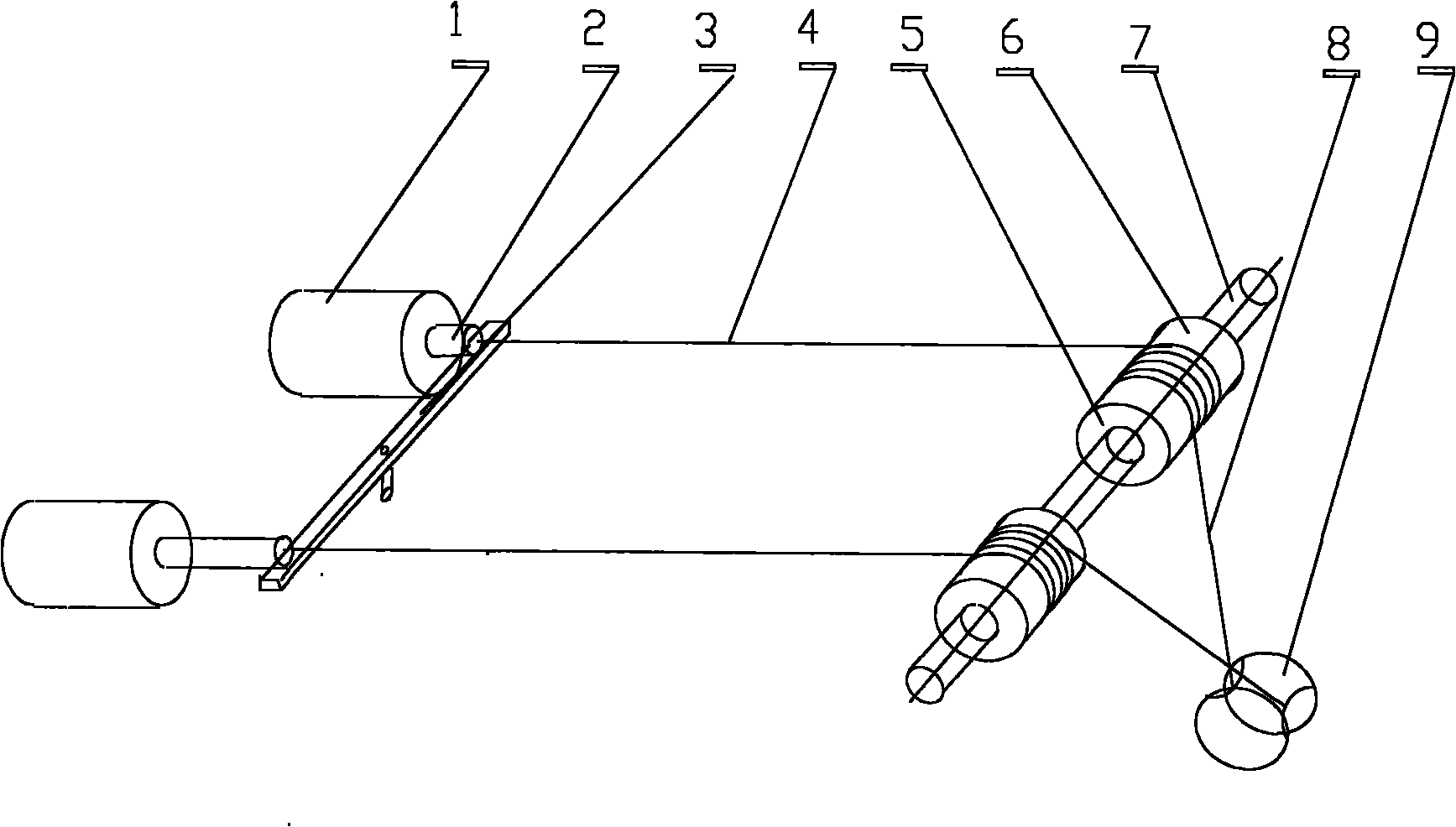 Mechanical mechanism for converting reciprocating motion power into rotary power