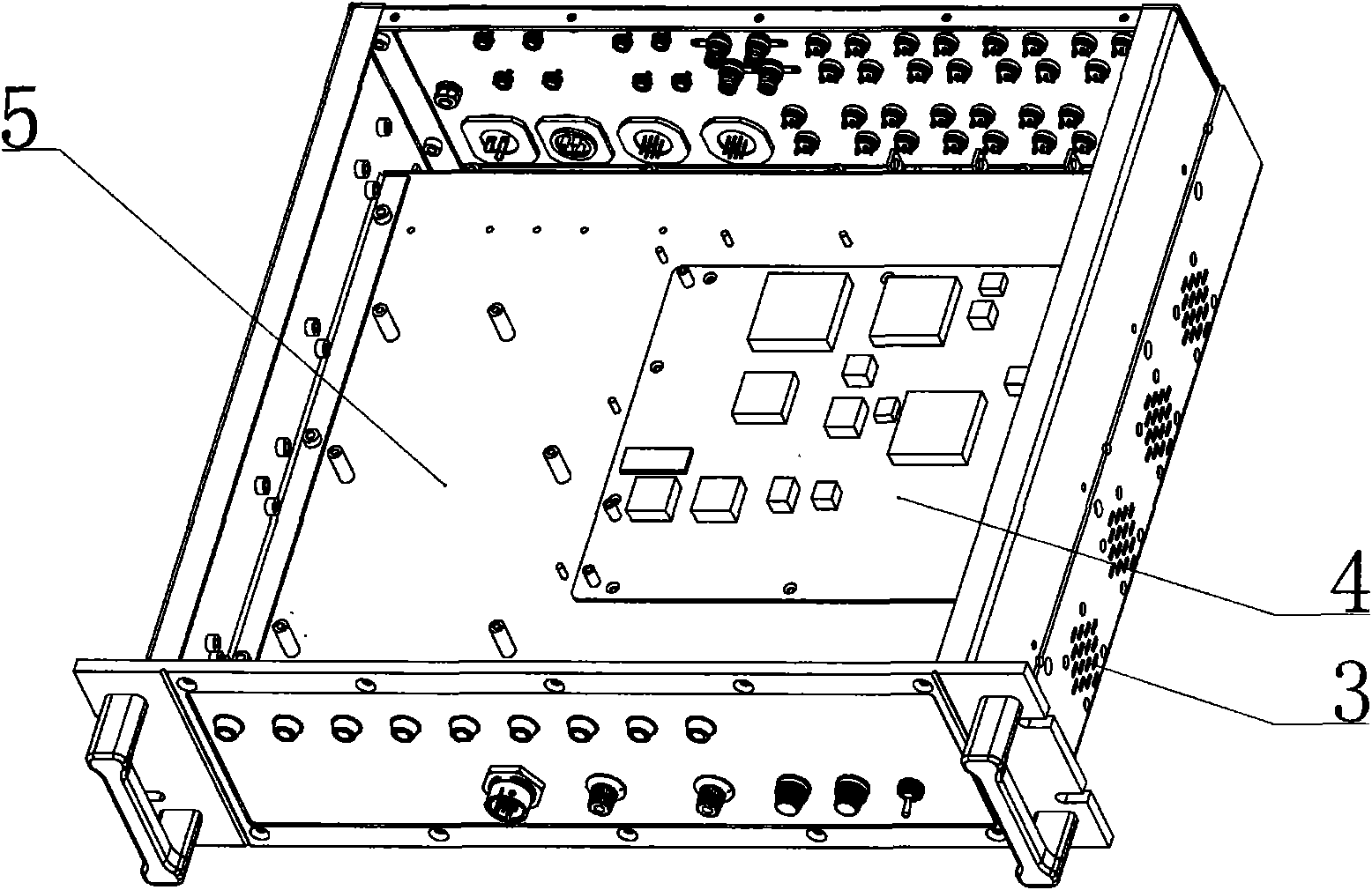 Electronic equipment chassis