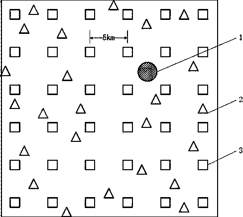 Distributed type earthquake early warning cloud monitoring network system and method