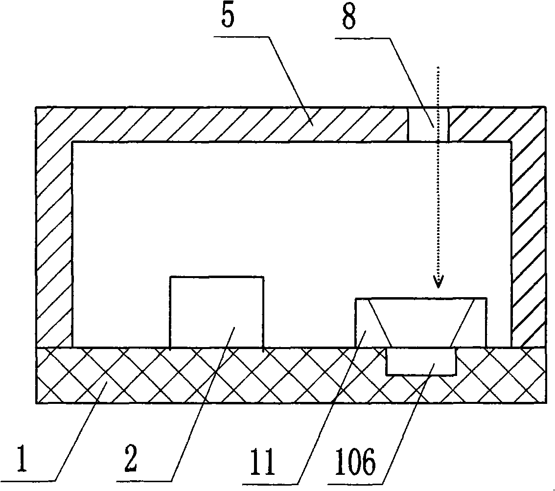 Silicon capacitor microphone